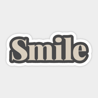 Smile Sticker